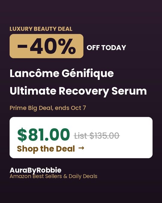 Lancome Genifique Ultimate Recovery Serum, $81.00, 40% off the $135.00 list price