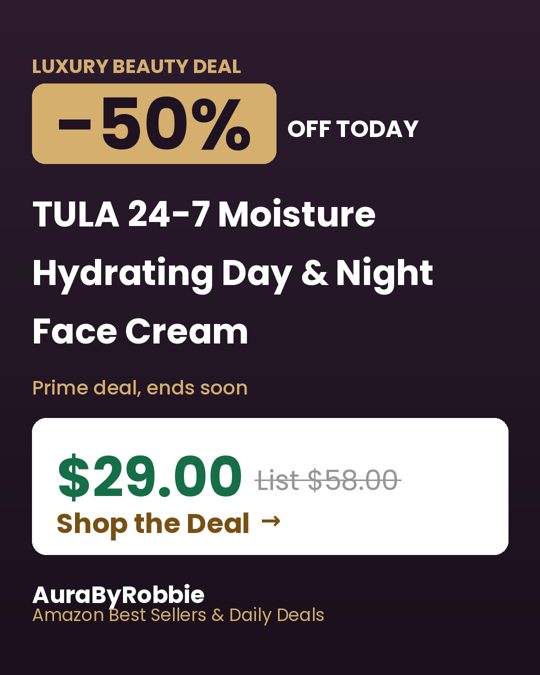 TULA 24-7 Moisture Cream, $29.00, 50% off the $58.00 list price