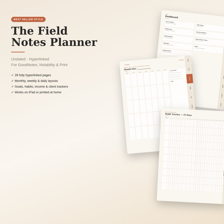 The Field Notes Planner digital planner