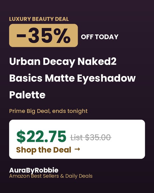 Urban Decay Naked2 Basics Eyeshadow Palette, $22.75, 35% off the $35.00 list price