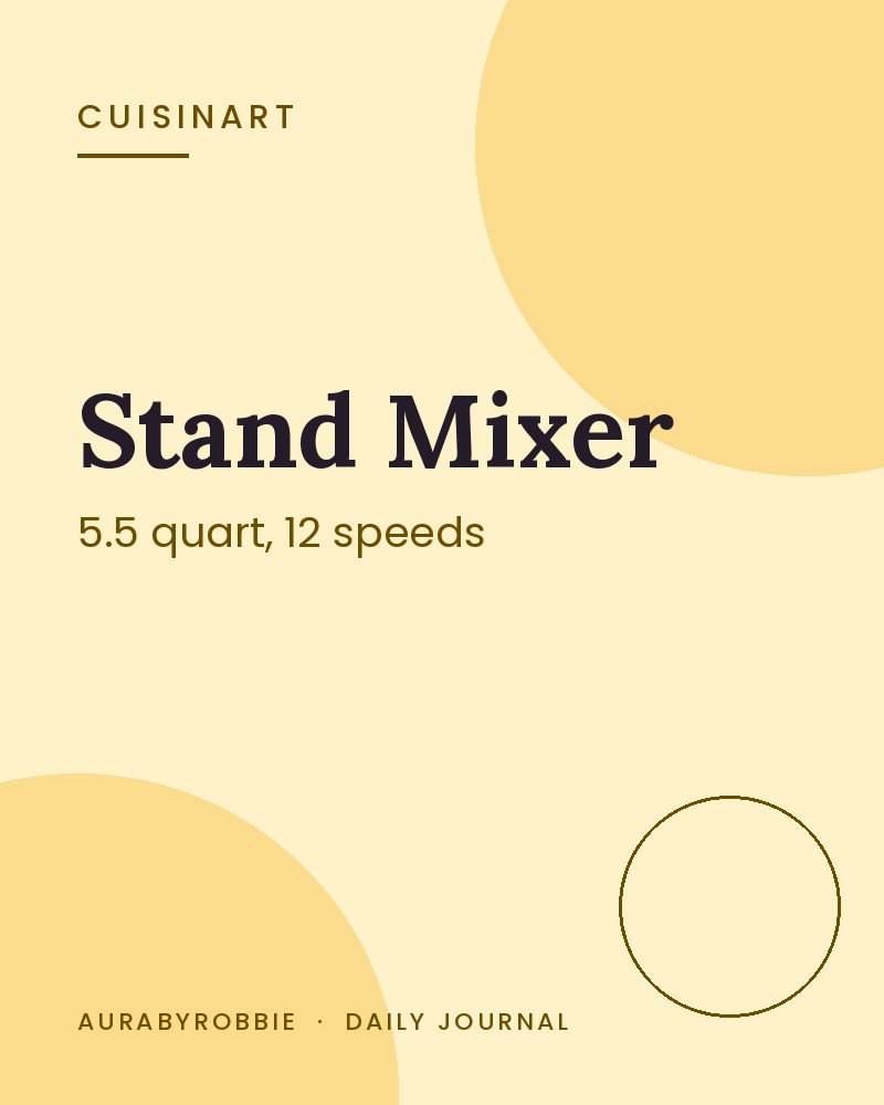 Cuisinart Stand Mixer, 12 Speed, 5.5 Quart
