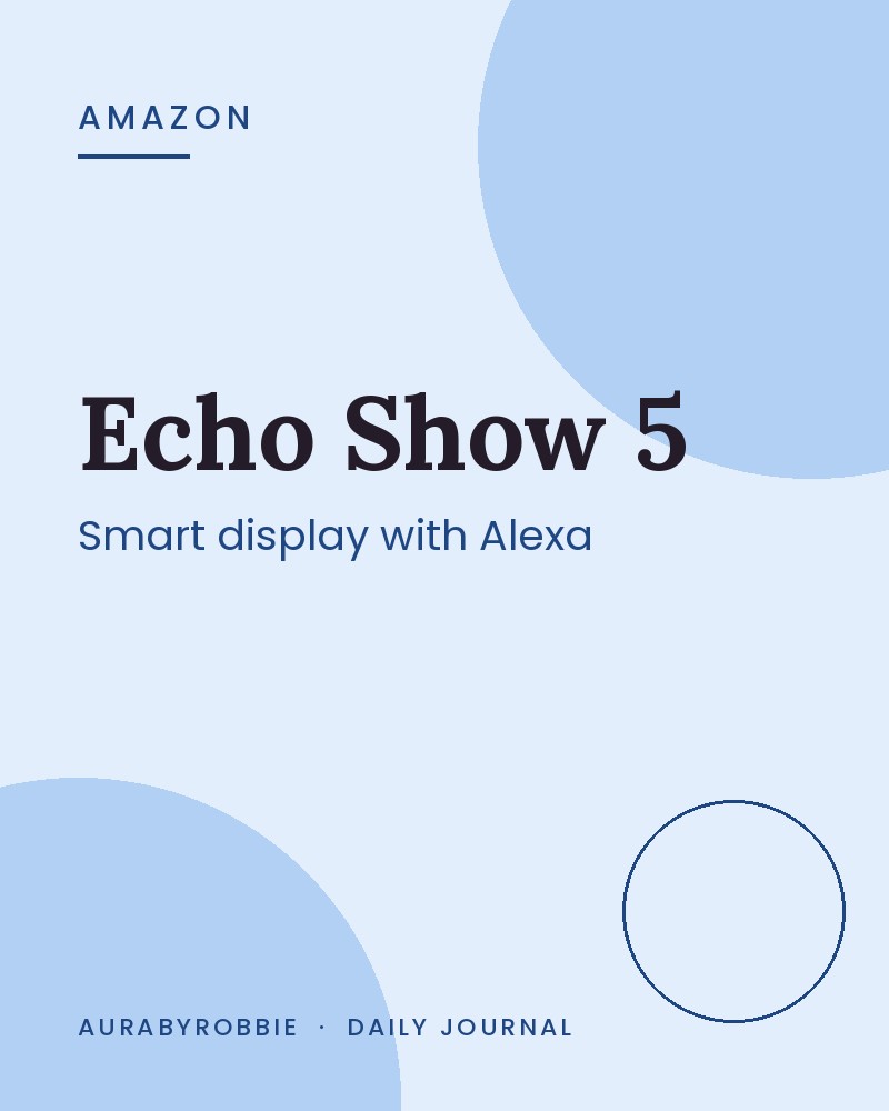 Amazon Echo Show 5