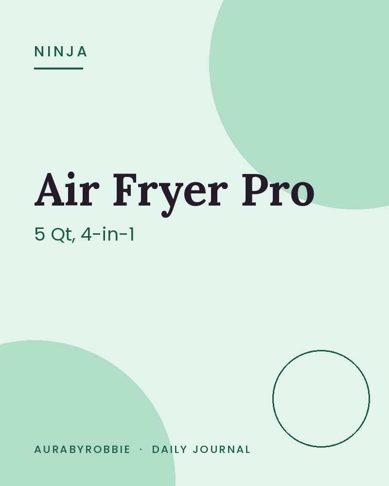 Ninja Air Fryer Pro 4-in-1, 5 Qt