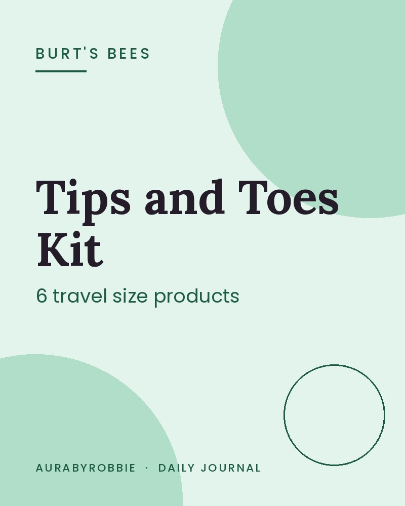 Burt's Bees Tips and Toes Kit Gift Set